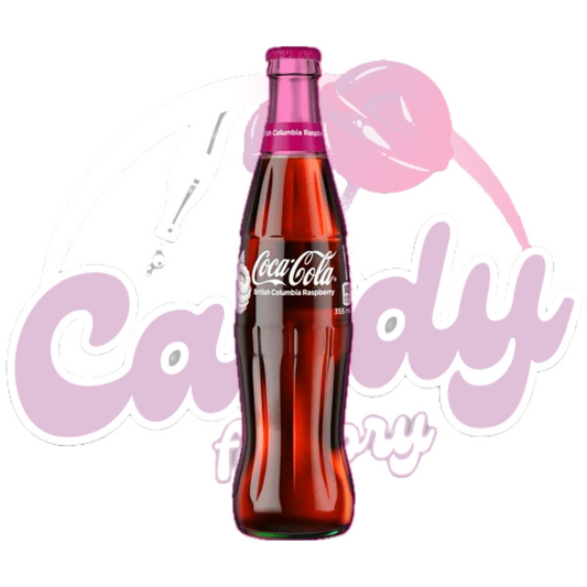 Coca Cola British Columbia Raspberry Glass