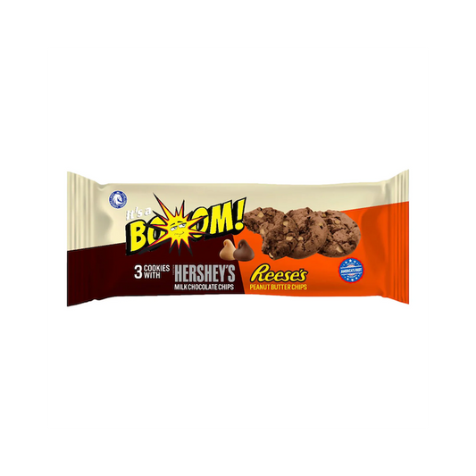 Boom Baked Cookies With Hershey’s & Reese’s Peanut Butter