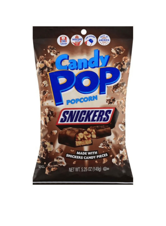 Candy Pop Popcorn Snickers