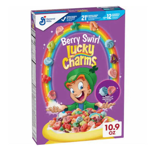 Lucky Charms Cereals Berry Swirl