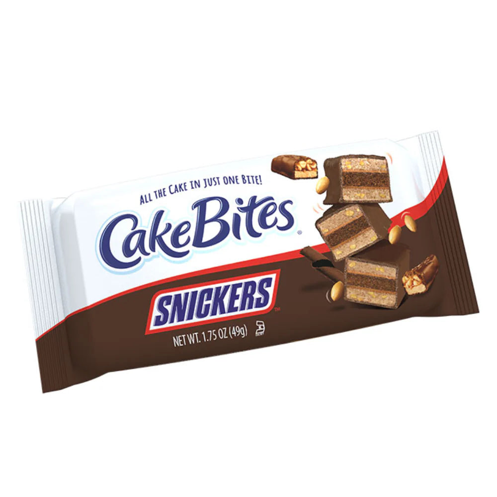 Snickers Cake bites