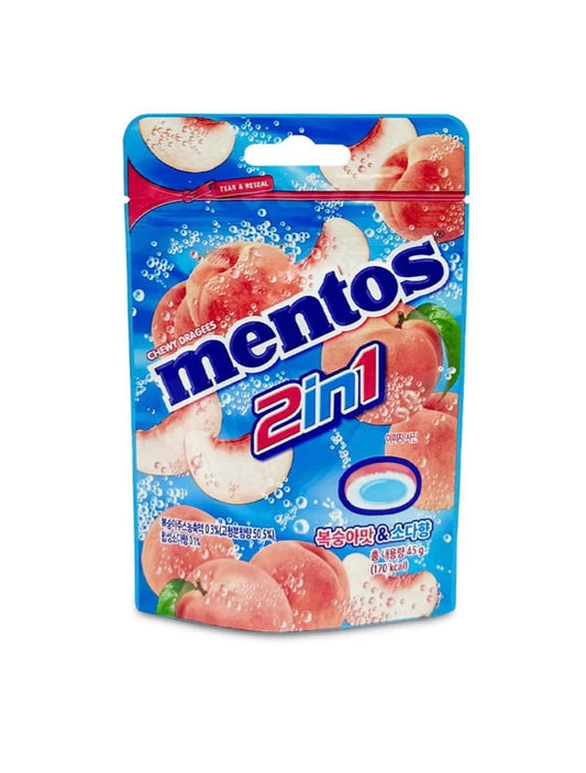 Mentos Duo Peach & Soda