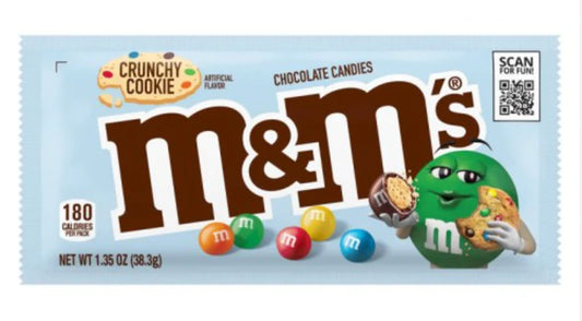 m&m's crunchy cookie